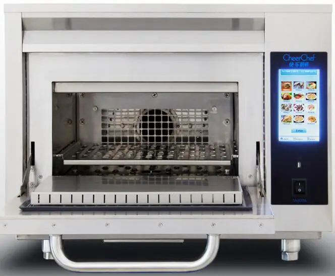 
15 times Faster/ Convection+Air Impingement+Microwave+ Infra-red+Smart menu/high speed microwave convection oven 
