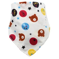 

High quality cheap custom cotton baby drool bibs with button