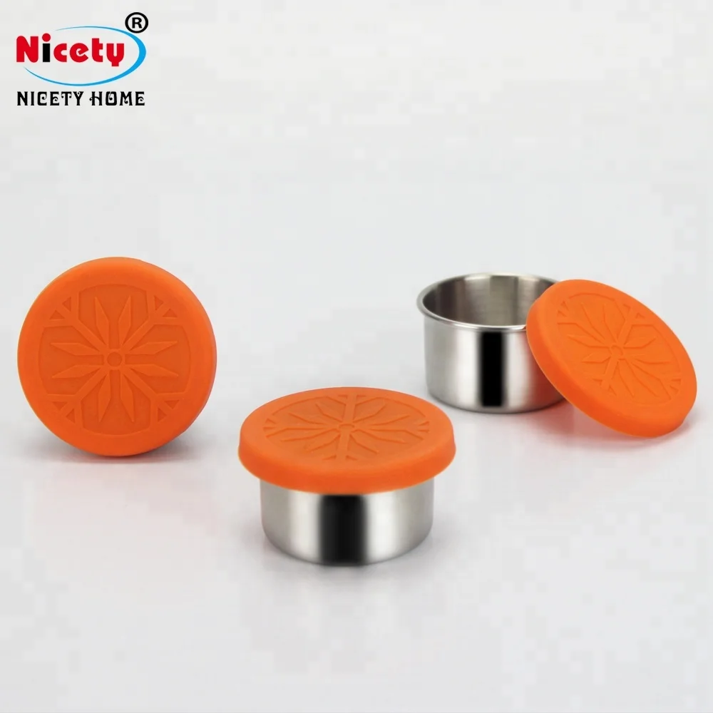 

NICETY airtight stainless steel kitchen tiffin food container, Metal colour