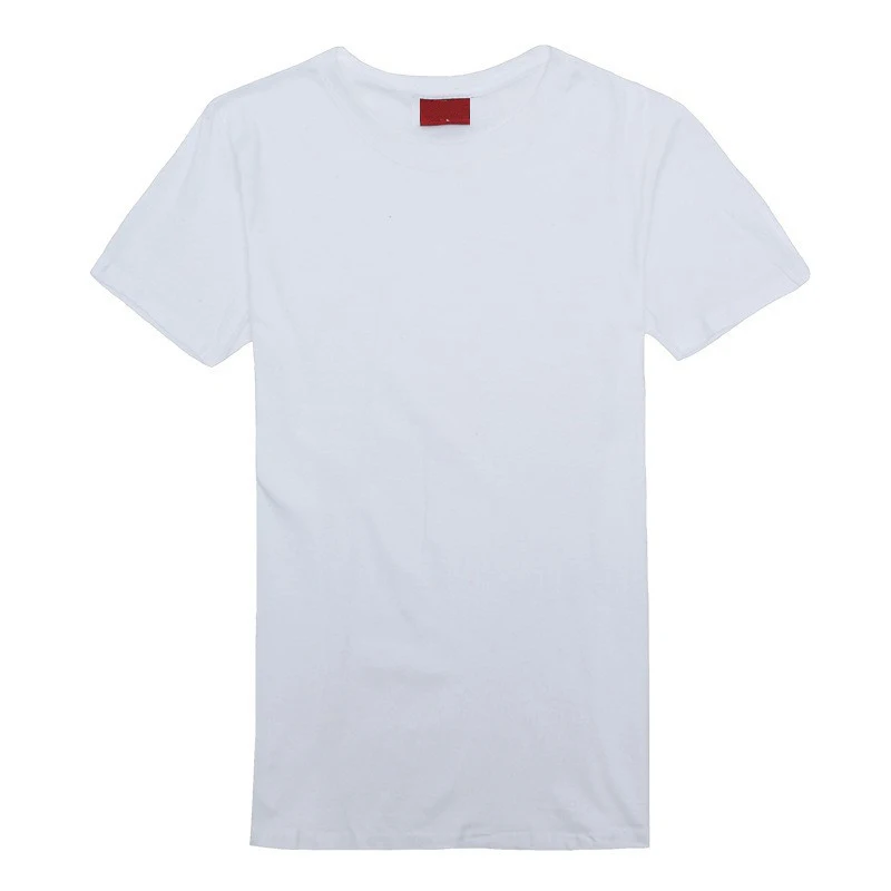 

Custom print 100% cotton short sleeve round neck men's plain blank white cotton t shirts