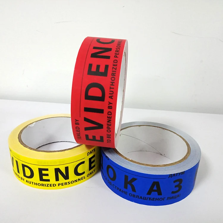 Tamper Evident Cosmetic Jar Package Seal Adhesive Tape Buy Cosmetic