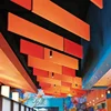Acoustic panel sound absorption ceiling panel fiberglass glasswool tile price