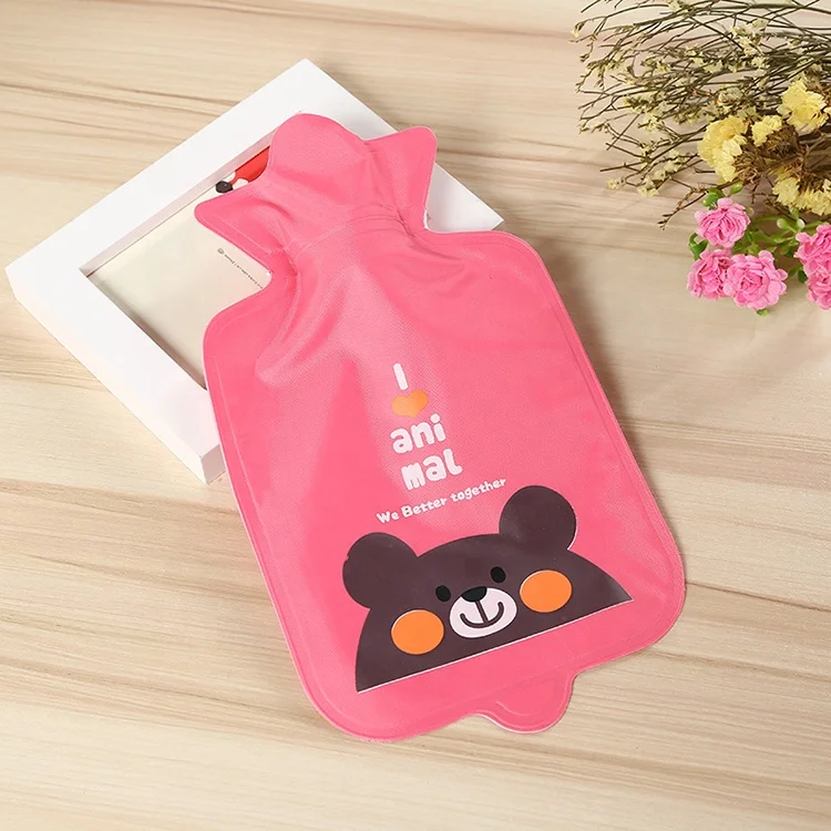 
Customized High Quality PVC Mini Cute Cartoon Hot Water Bag/ Bottle 