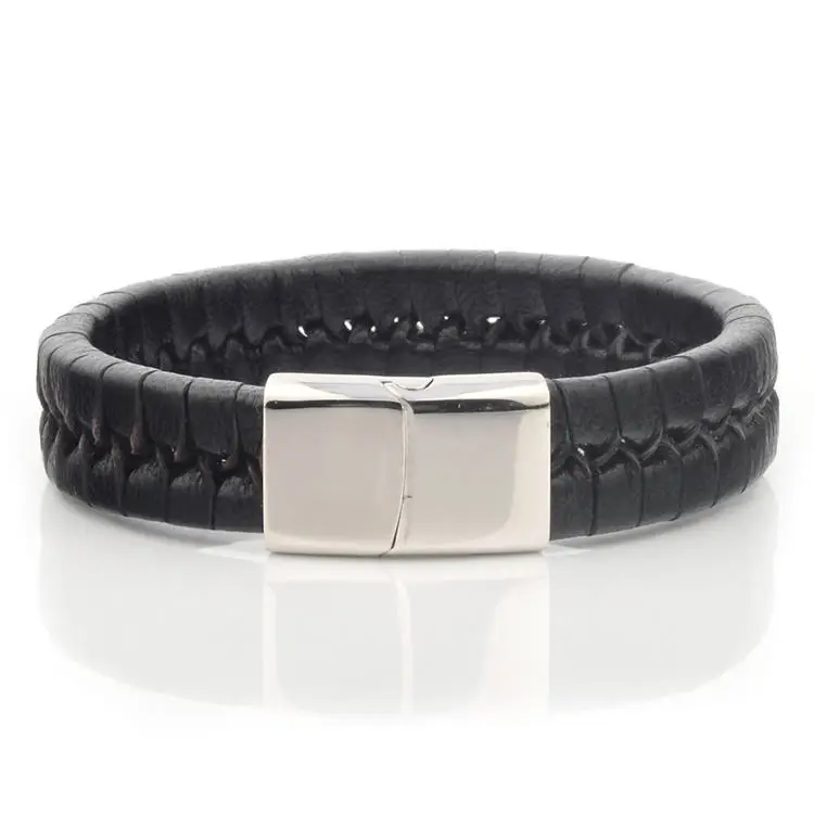 Wholesale Custom Blanks Braided Leather Bracelet - Buy Wholesale ...