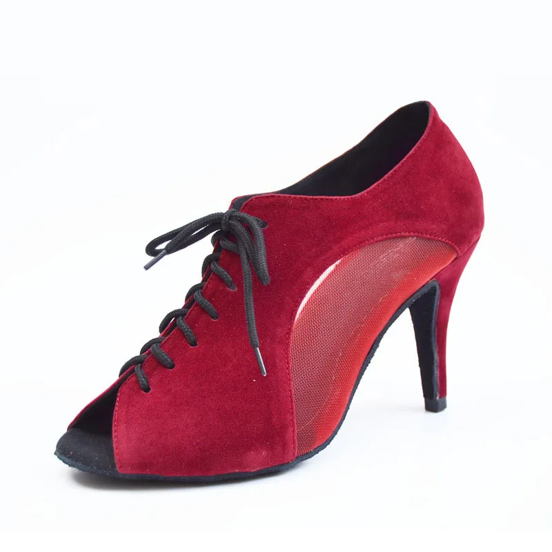 New Latin Dance Shoes Adult Female Shoes Ballroom Dancing Party Can Be Customized With High Heels