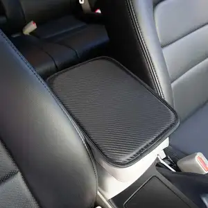 White Puduo Car Armrest Cover Center Console for Tesla Model 3,Armrest Case Protector Console Lid Protective Cover