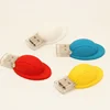 Yellow Safety hat/Baseball cap usb flash drive disk memory stick 16gb 32gb pendrive Pen drive 4gb 8gb mini Helmet computer gift