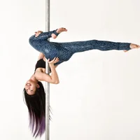 

Ready To Ship Breathable Safe Dance Clothing 2019 Women Slim Sexy Leggings