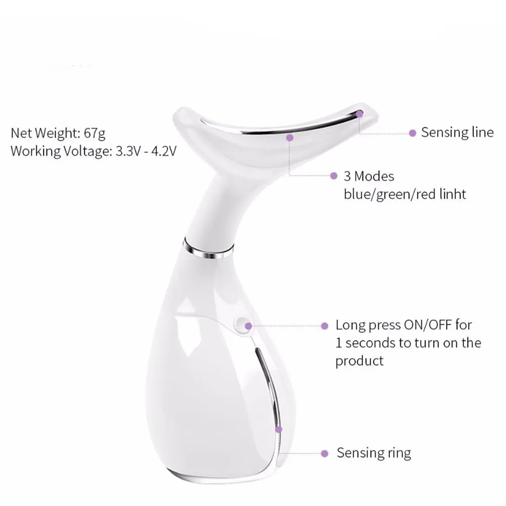 Face Lifting Neck Beauty Machine Beauty Wrinkle Removal Product Device Women's Neck Lift Grooming Neck Massage