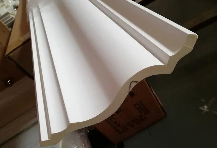 High Density Polyurethane Plain Cornice Foam Decoration Moulding Buy