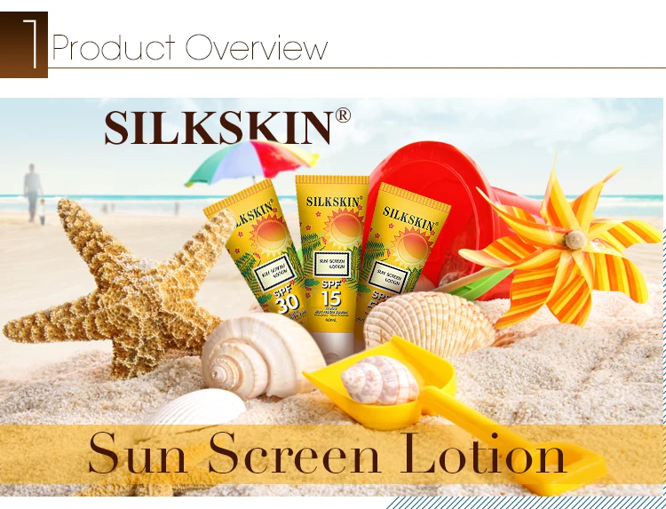 wholesale whitening moisturize organic sunscreen lotion