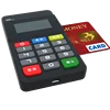 MP45 wireless bluetooth chip/magnetic card reader contactless NFC with PCI EMV L1 L2