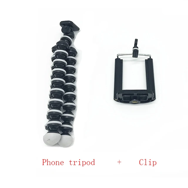 

Wholesale New style Octopus Multifunctional Tripods for Phone 2018 Mini Phone Tripod, Whits/blakc