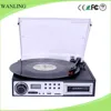 Classical Style Multiple Stereo Turntable Vinyl To Digital tape Record Player