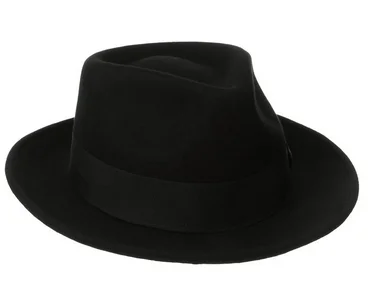 black trilby hat cheap