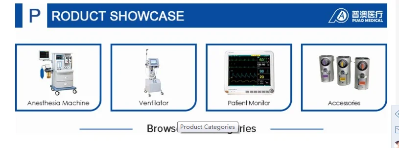 Marked Hot Sale Hospital ICU Treatment Medical Ventilator PA-900B Advanced Model