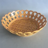 

Bamboo Design Washing Melamine Fruit Basket