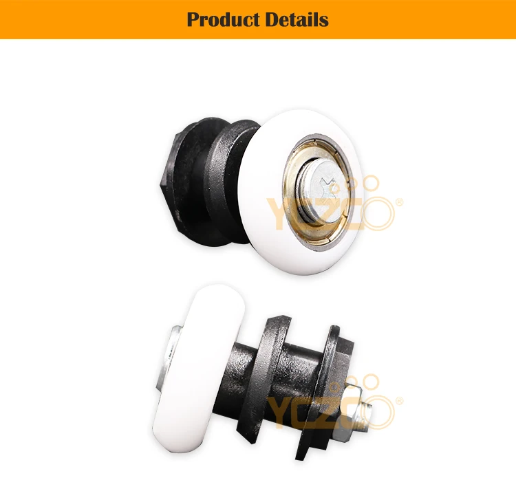 Yczco Sliding Shower Room Door Bearing Wheels Roller For Brazil Market