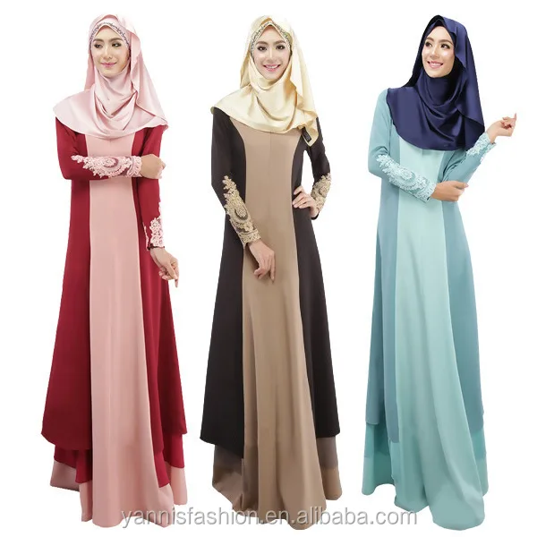 

fashion long horse dress to India and Pakistan national women long sleeve Stylish Muslim Dress