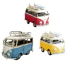 Antique Metal Bus Model Classical Handmade Retro Bus Model