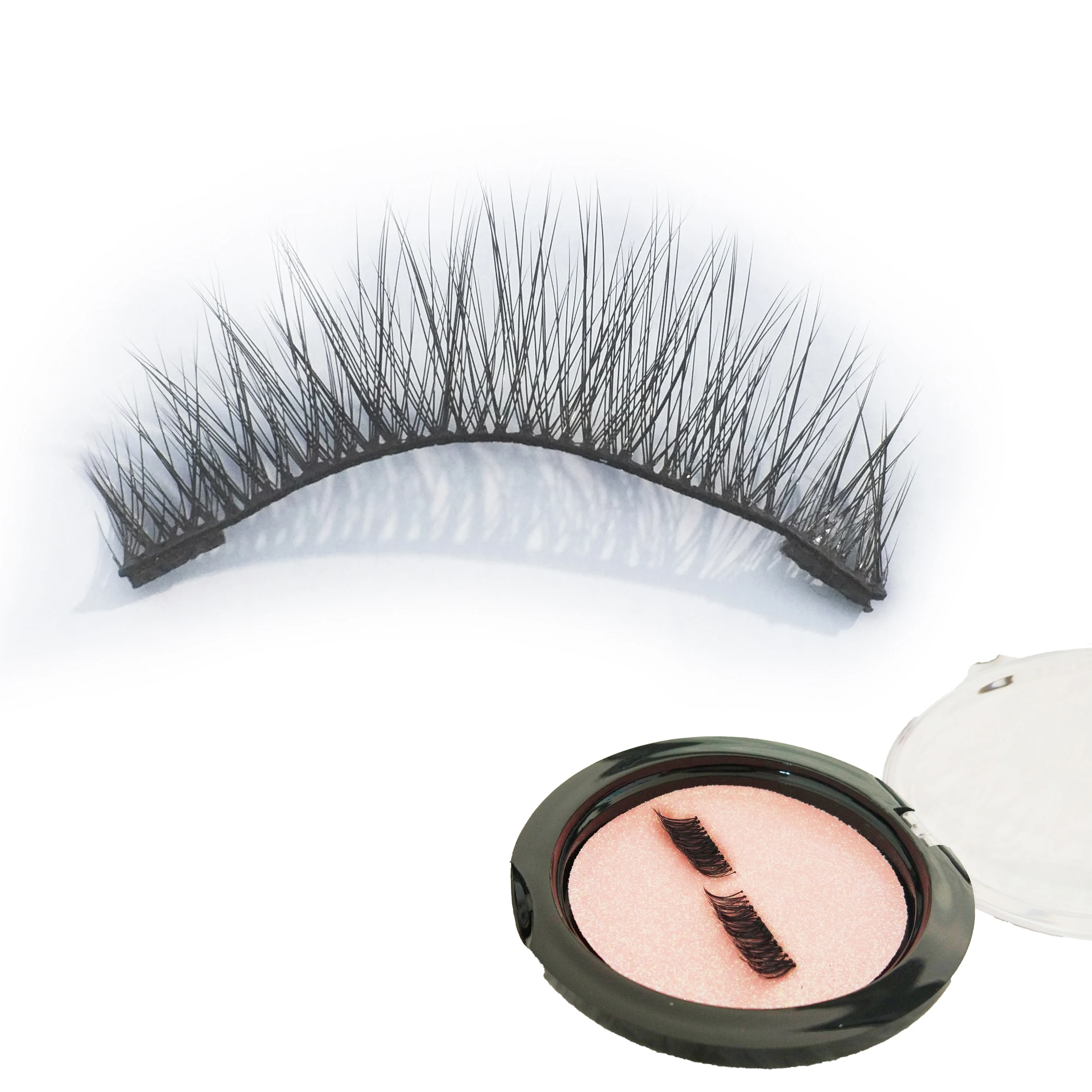 

2018 Wholesale New Design 3D Private Label Magic Magnetic Eyelashes