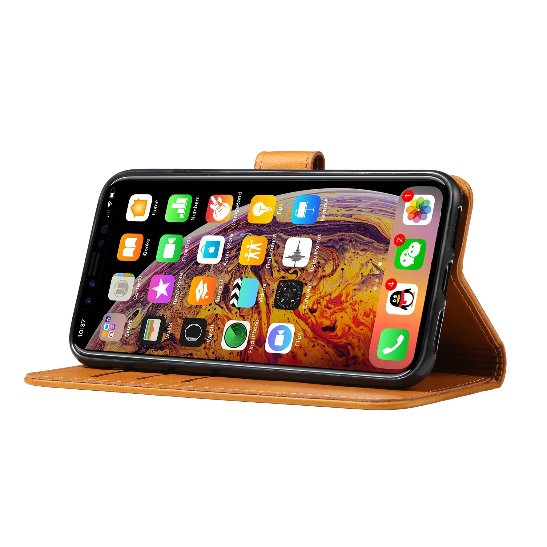 2020 Personalizadas Fundas Agenda Accesorios para Celulares Estuches para for Iphone X XS  Leather Phone Case