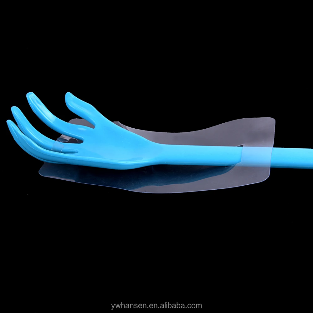 
Eco-friendly 2 in 1 Colorful Back Scratcher & Long Plastic Shoe Horn 