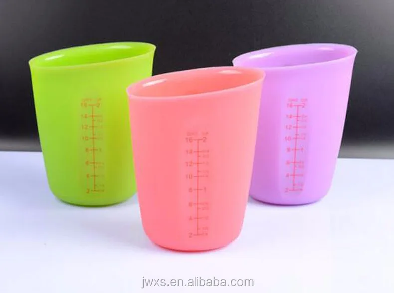 Microwavable Measure Cup,Cute Liquid Measuring Cup,Collapsible