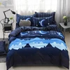 2018 New Cheap 100% cotton / polyester 4pcs Bedding Set / bed Sheets