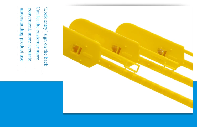 MA - PS 6028 hot selling warehouse packing security tamper proofplastic seal
