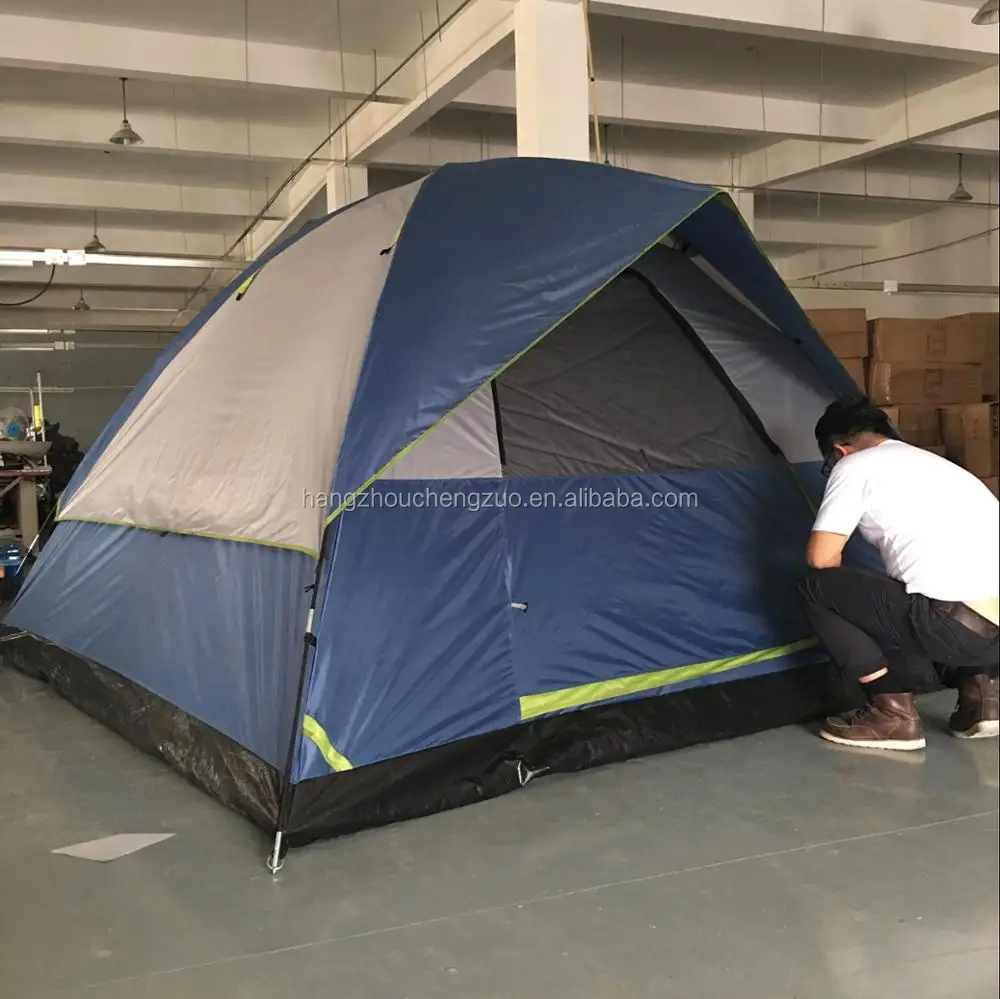 Hot Selling Folding Double Layer waterproof 6 Person Dome Tent, CZX-223 Family Dome Tent,6 person Party Tent,cabin tent