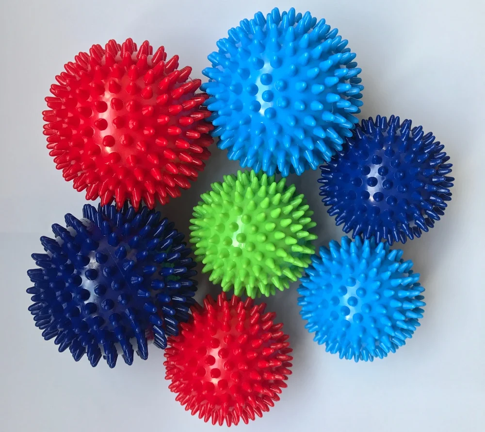 Body And Foot Pvc Massage Spiky Ball - Buy Spiky Ball,Massage Spiky ...