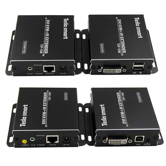 150m/490ft Tx Rx Dvi Hdmi Kvm Usb Extender Over Lan With Ir Buy Hdmi Kvm Usb Extender