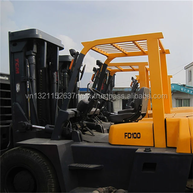 Used Tcm Fd100 (10T) Forklift Original for Sale| Alibaba.com