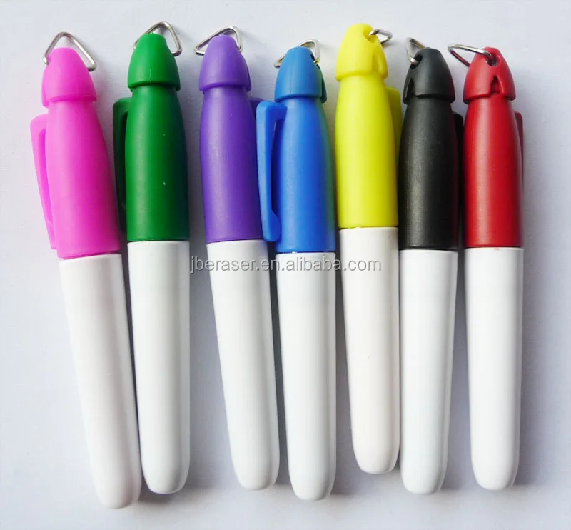 Hadiah iklan mini pendek whiteboard marker-Penanda papan 