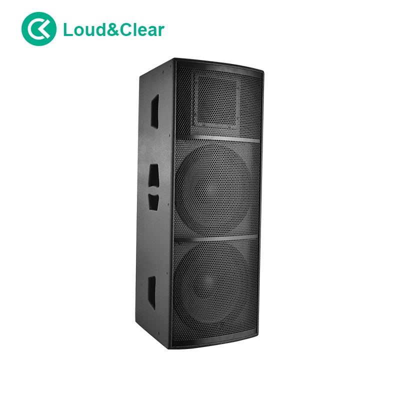 professional competitive price passive full range audio dual 15Inch speaker with excellent sound