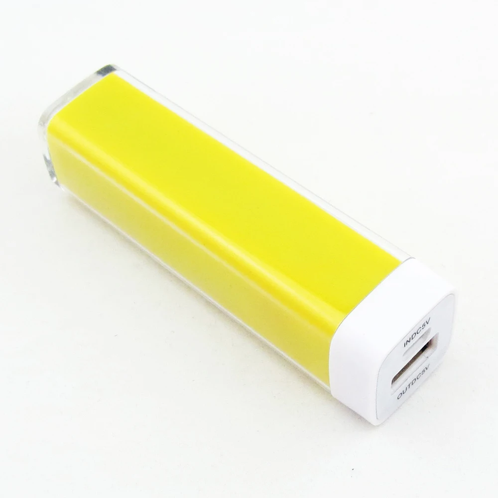 

China Supplier Fast Charging Power Bank 2200mah Colorful Slim Portable Battery Charger with LED Light, N/a