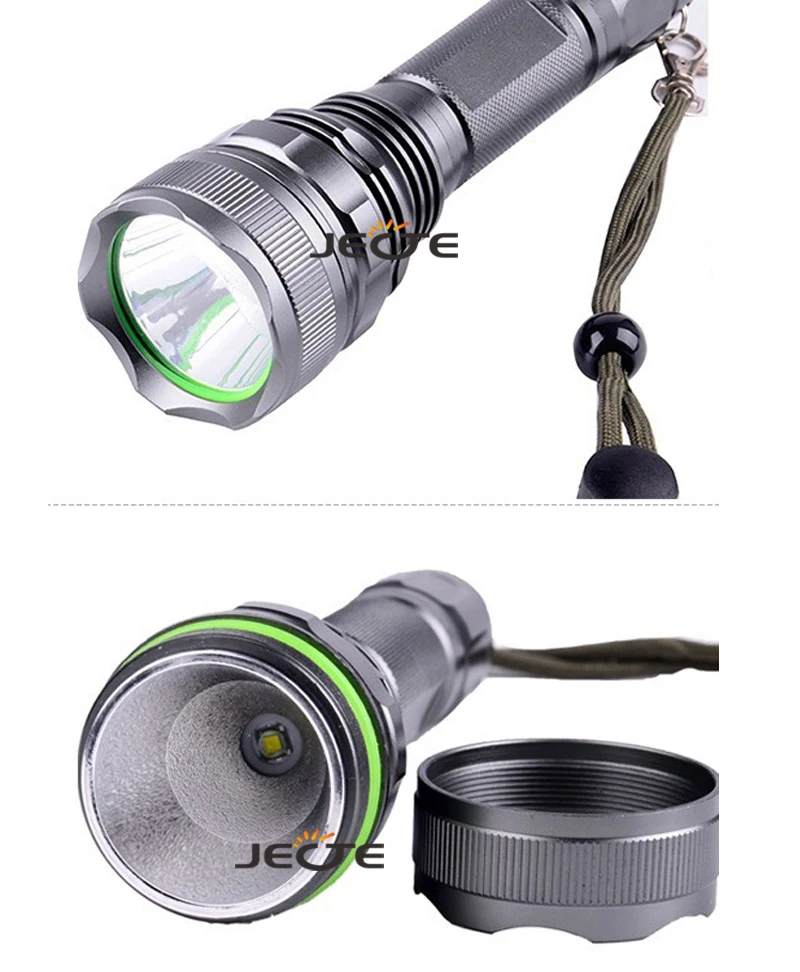 2019 Aluminum Flashlight 18650 Emergency Pocket 10w Xml T6 Led Manual