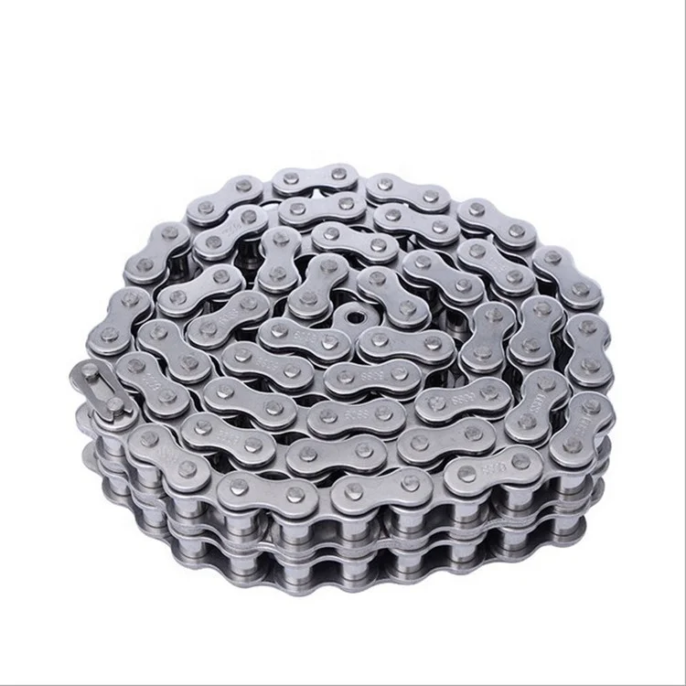 Drive Chain Duplex Stainless Steel Roller Chain Hollow Pin Chain C2042