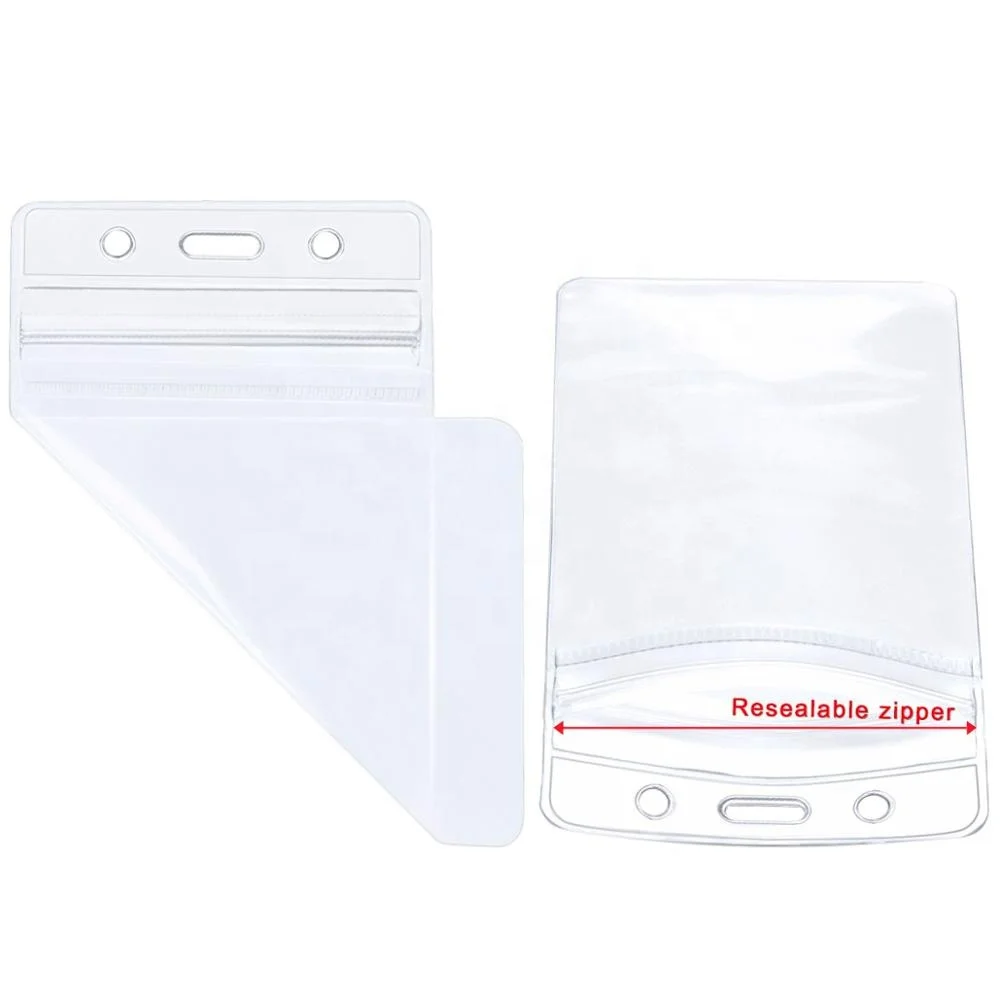 Extra Thick Horizontal Plastic Clear Card Holders Buy Custom Waterproof Type Pvc Id Card