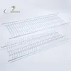Kitchen cabinet wall mounted 2 tiers metal dish rack built in dish racks plate racks