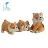 Custom realistic soft stuffed plush puzzle intelligent musical dancing dog toy for wholesale