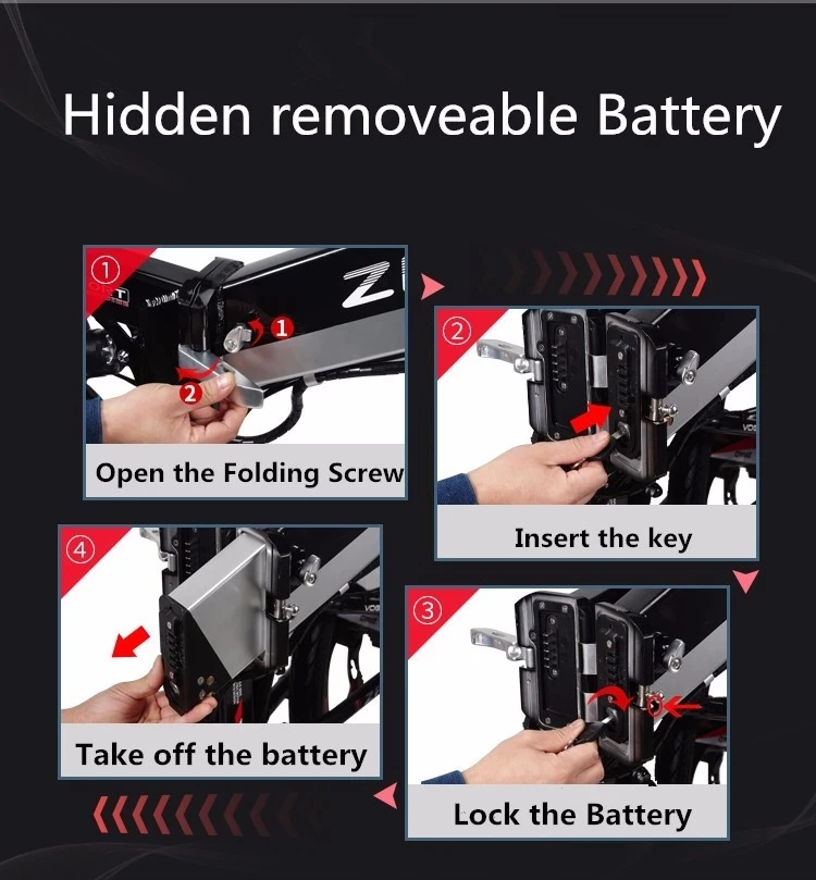 electric powered mountain bike