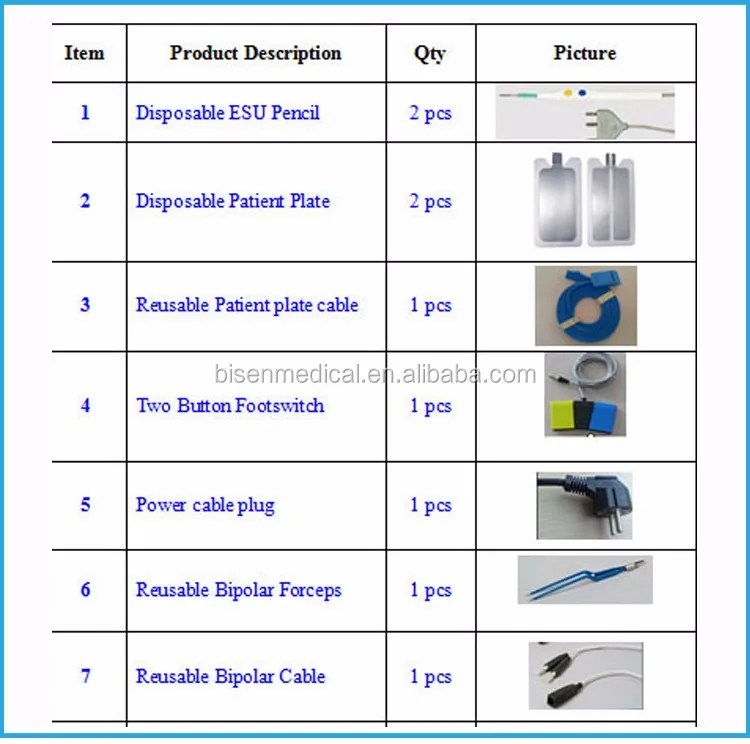 Hyfrecator Electrosurgical Generator Low Price Electrocautery Instrument High Frequency Surgical Cautery