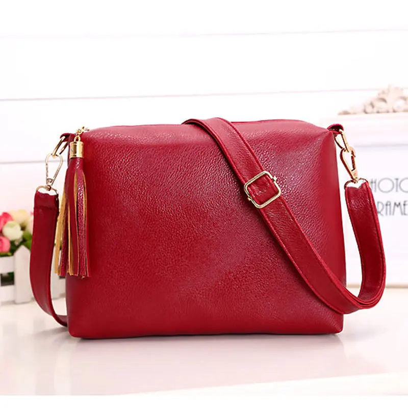 Women S Casual Pu Leather Shoulder Bag Free Shipping Worldwide Women S Casual Pu Leather Shoulder