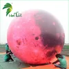 Floating Giant Helium Red Moon Balloon / Inflatable Moon Sphere Ball / Inflatable Moon Planets for Outdoor Exhibition