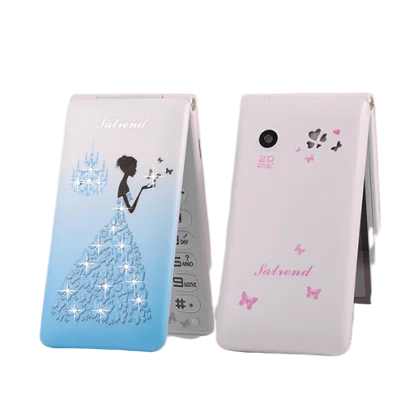 

New arrival fashion dual sim card lady flip mobile phone D11
