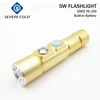 Waterproof high light multi function explosion proof light electric usb torch mini flashlight