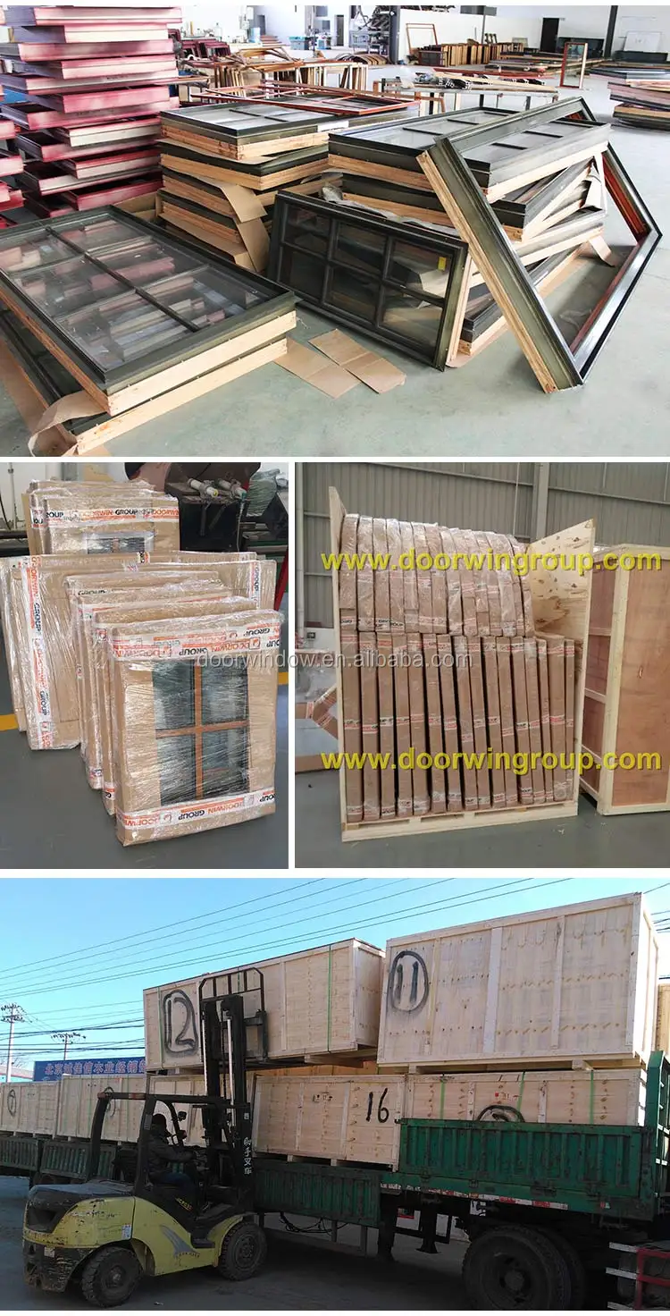 Wholesale price double hung picture window combination