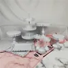 Plate Metal Display Decorating Dessert Birthday Cake Stand Set